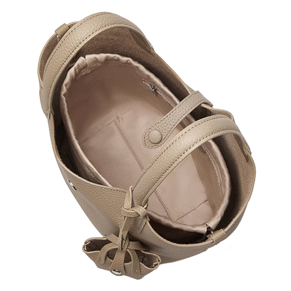 CLZST Leather Bucket Bag