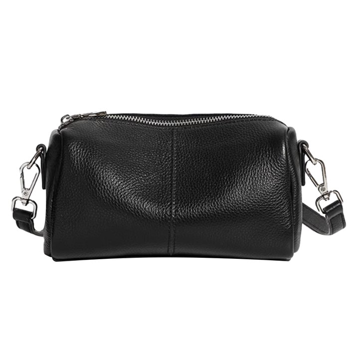 HUEBI Leather Cross Body Bag