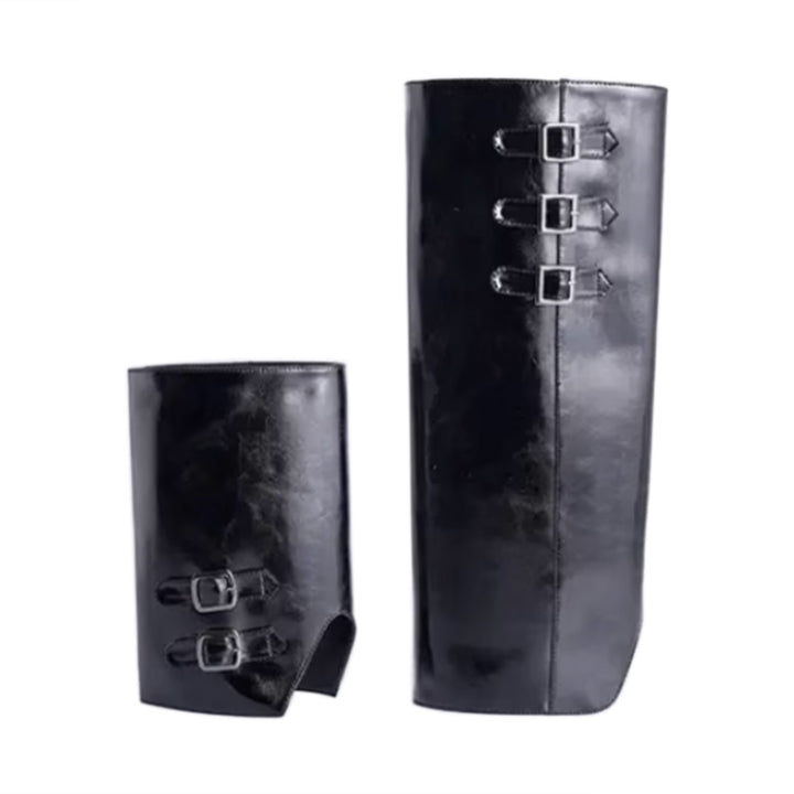 YXSCQ Wedged Leather Boots