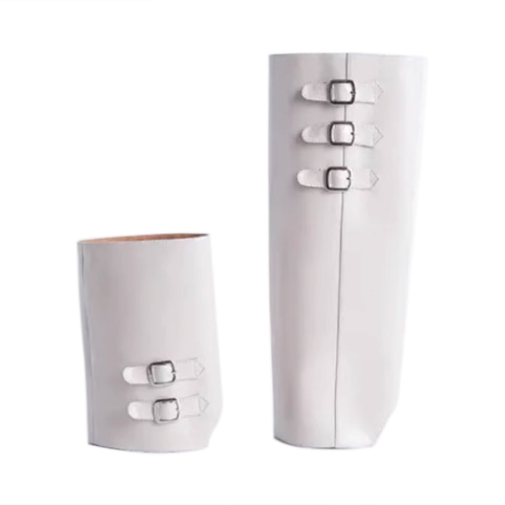 YXSCQ Wedged Leather Boots