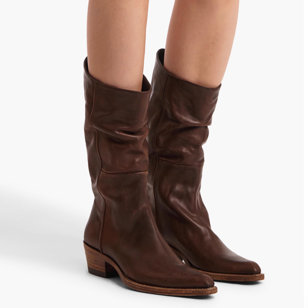 CASEM Leather Ankle Boots