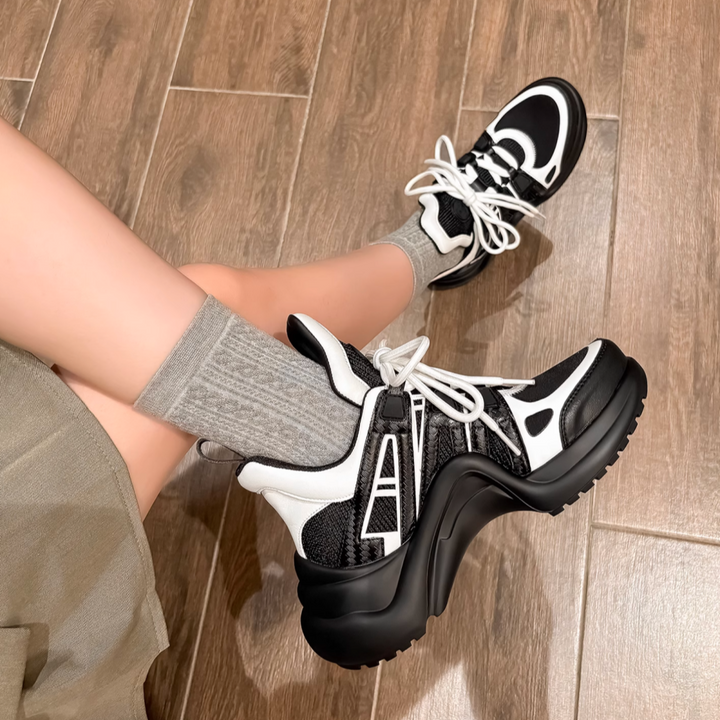 LODIE Lace Up Sneakers