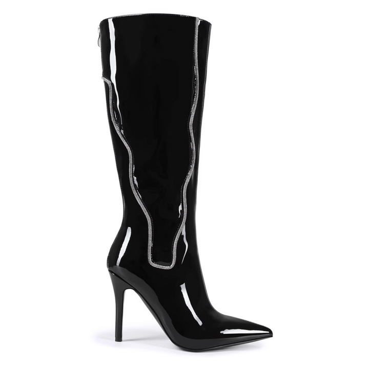 UIZNO Stiletto Heel Knee High Boots