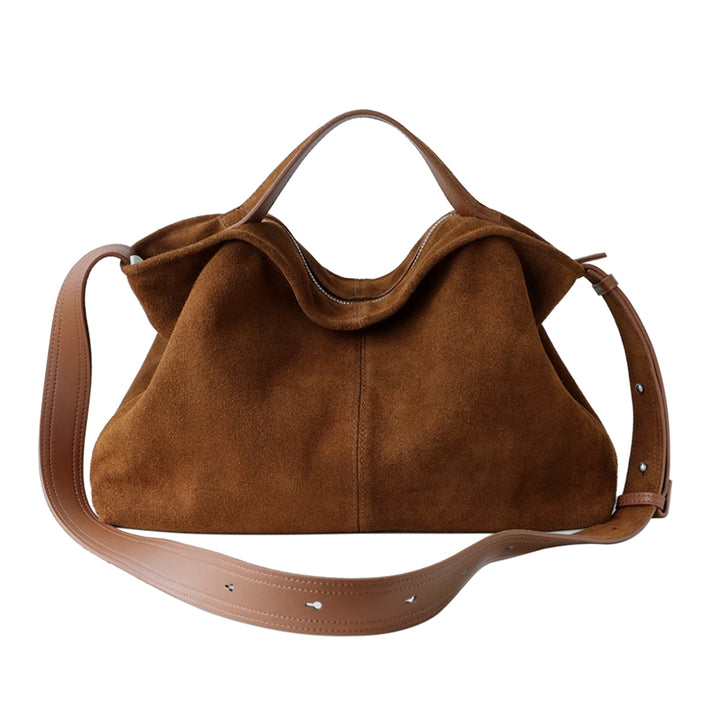 FUOIZ Suede Cross Body Bag