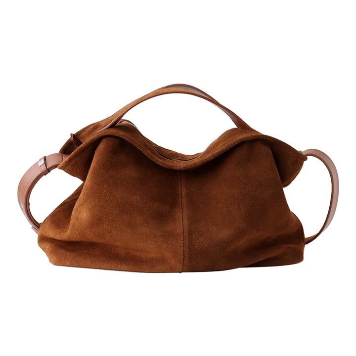 FUOIZ Suede Cross Body Bag