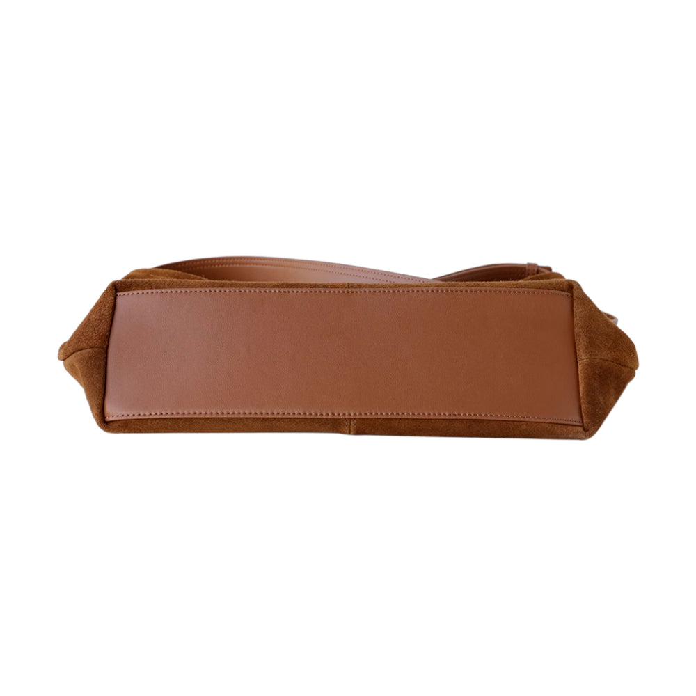 FUOIZ Suede Cross Body Bag