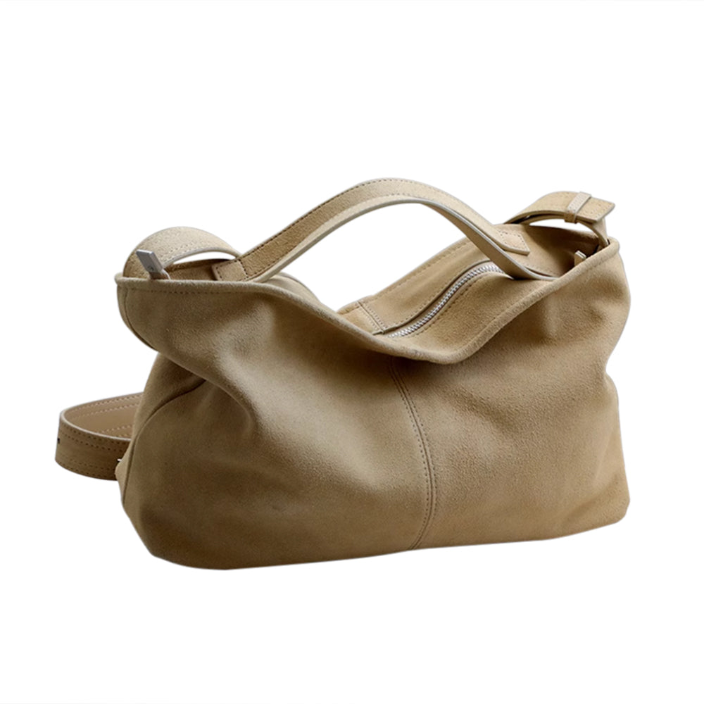 FUOIZ Suede Cross Body Bag