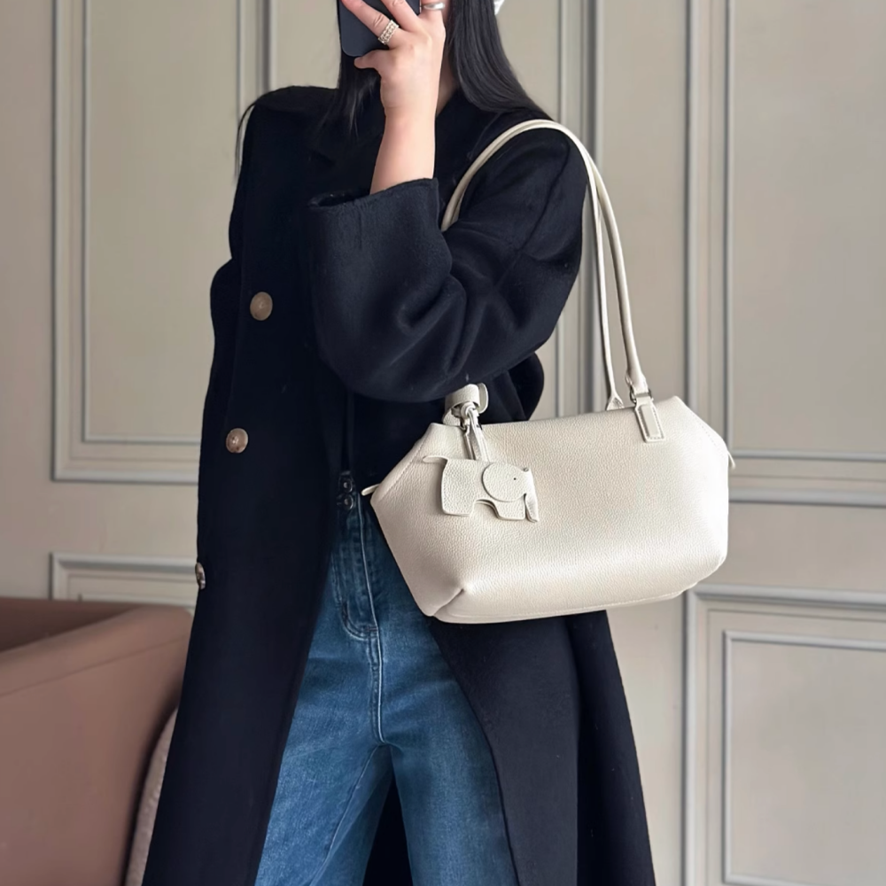 RUION Leather Tote Bag