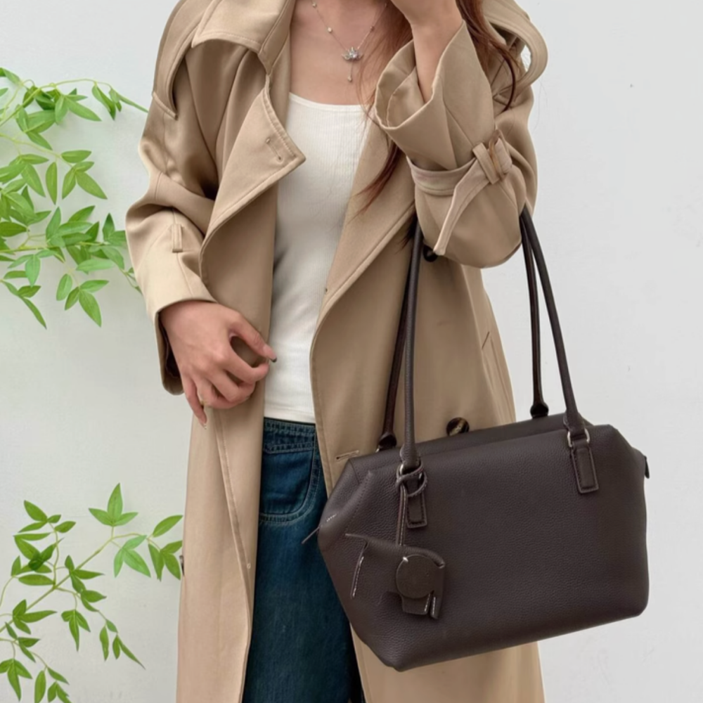 RUION Leather Tote Bag