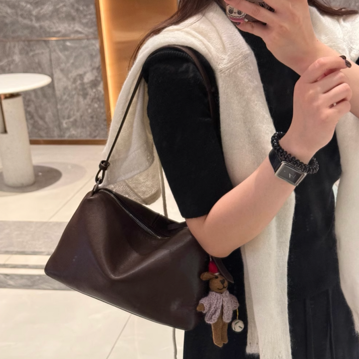 JIPBO Leather Cross Body Bag