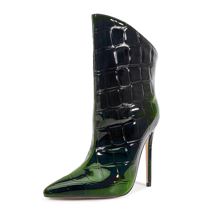 RAVUC Leather Ankle Boots