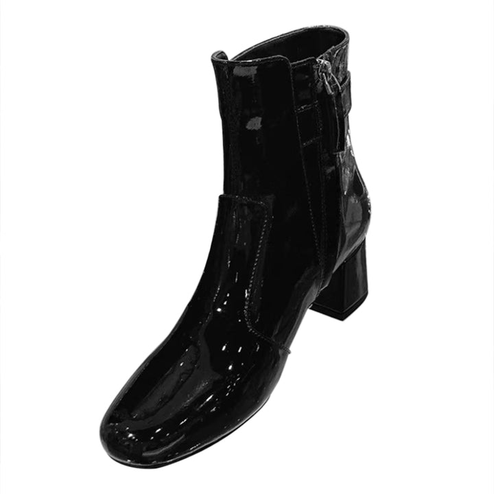 RUVPH Block Heel Ankle Boots