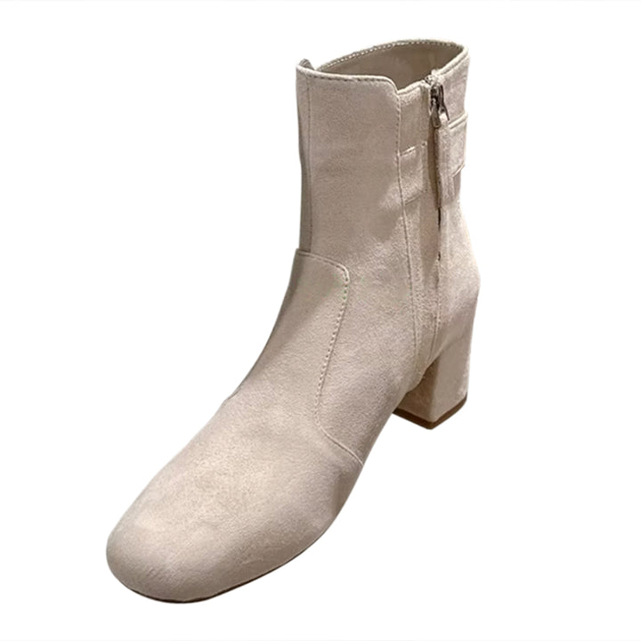 RUVPH Block Heel Ankle Boots