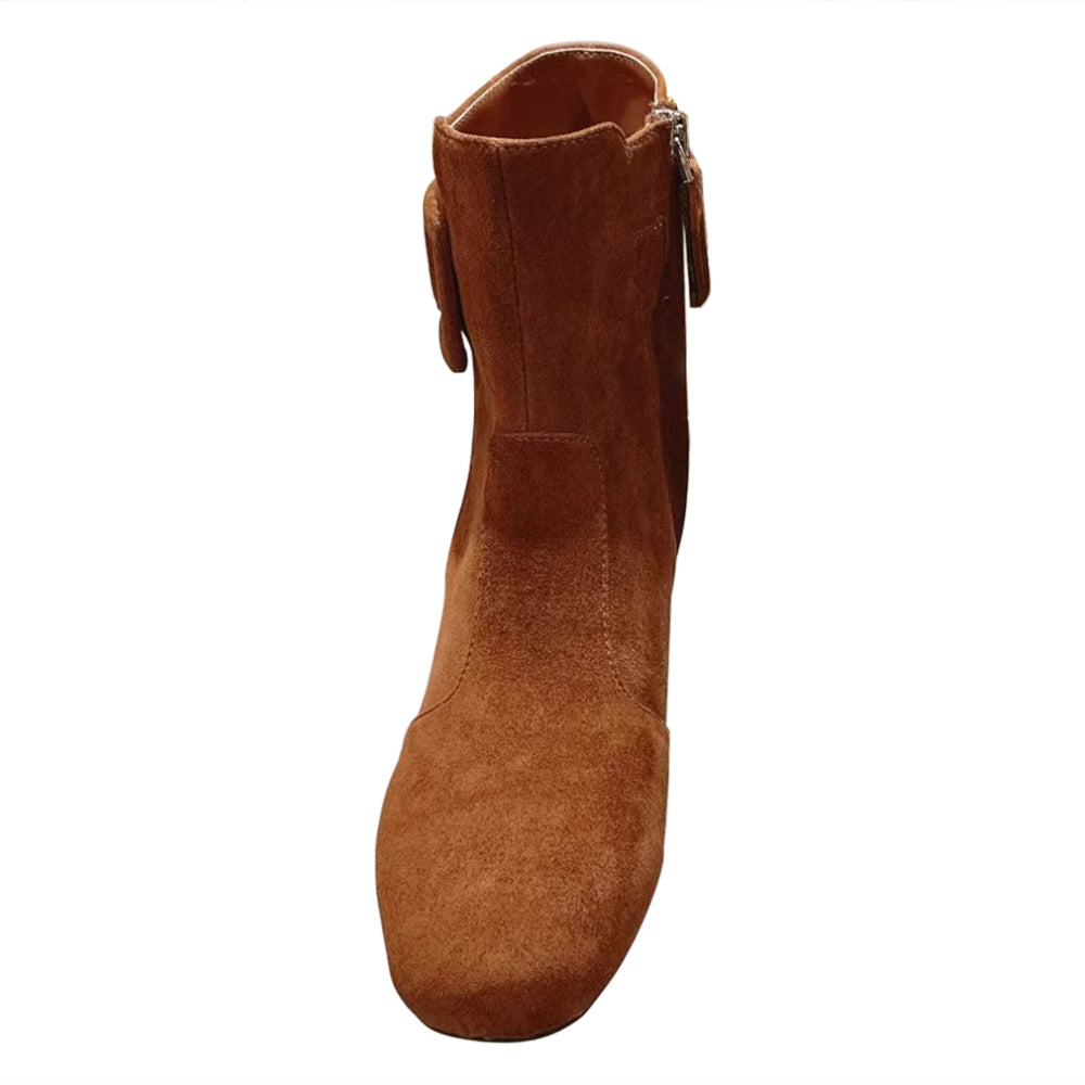 RUVPH Block Heel Ankle Boots