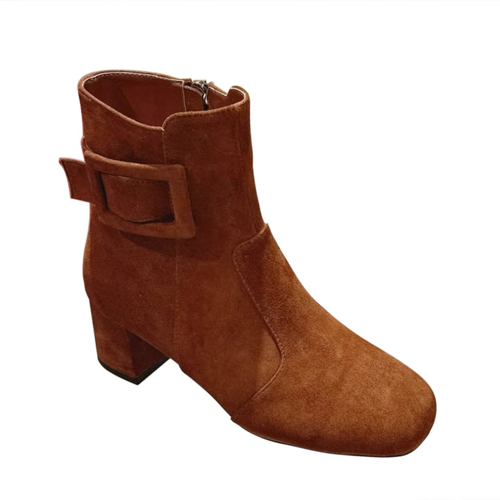 RUVPH Block Heel Ankle Boots