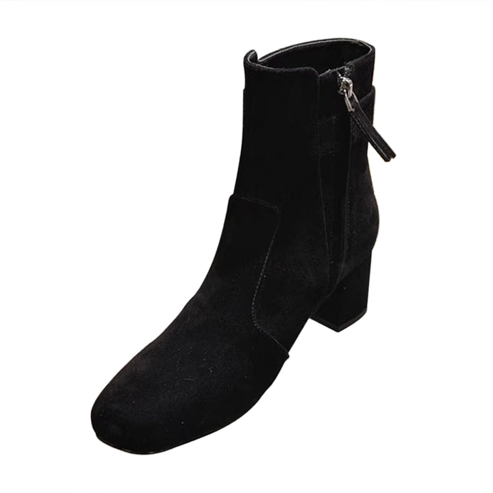 RUVPH Block Heel Ankle Boots