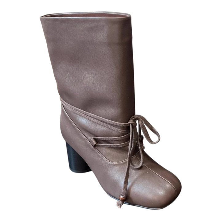 KOSDI Block Heel Ankle Boots