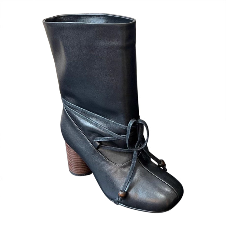 KOSDI Block Heel Ankle Boots