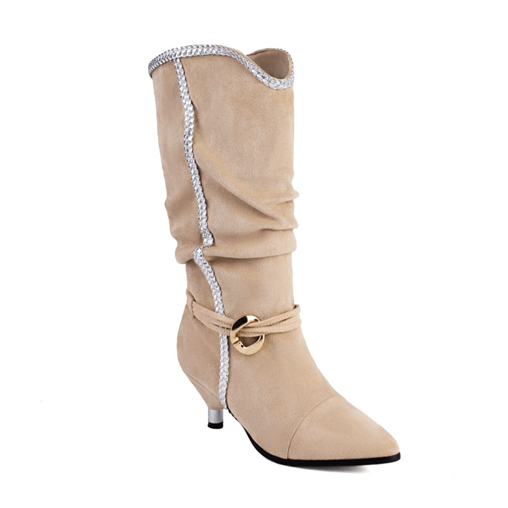 SEVKO Suede Ankle Boots