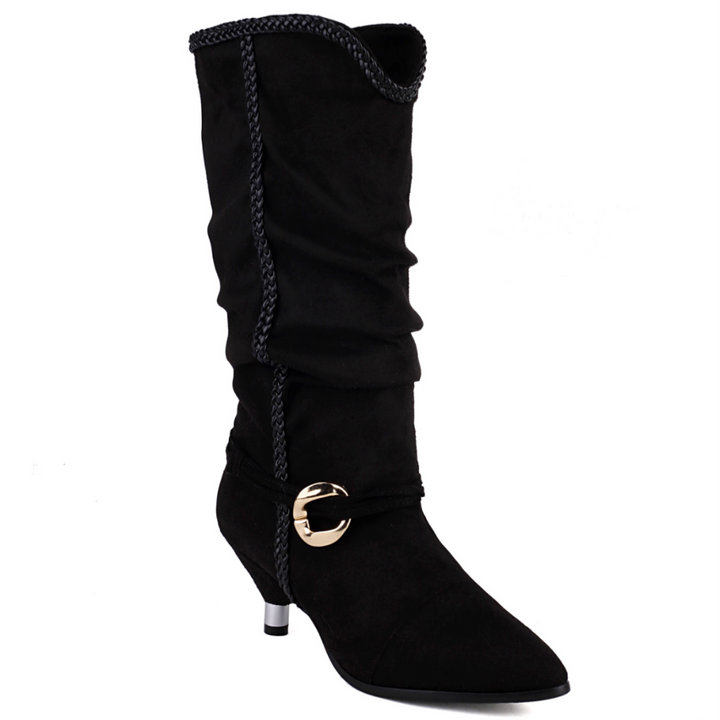 SEVKO Suede Ankle Boots