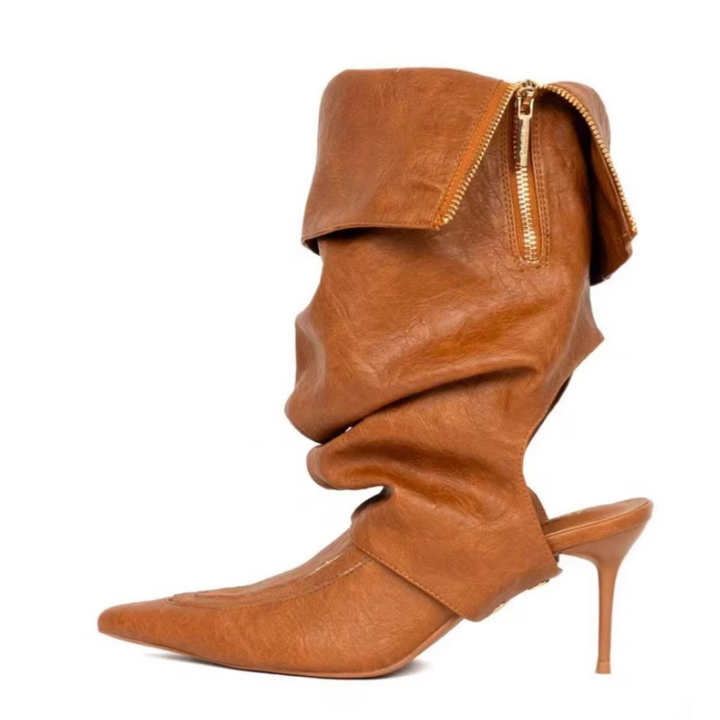 RUAID Leather Ankle Boots