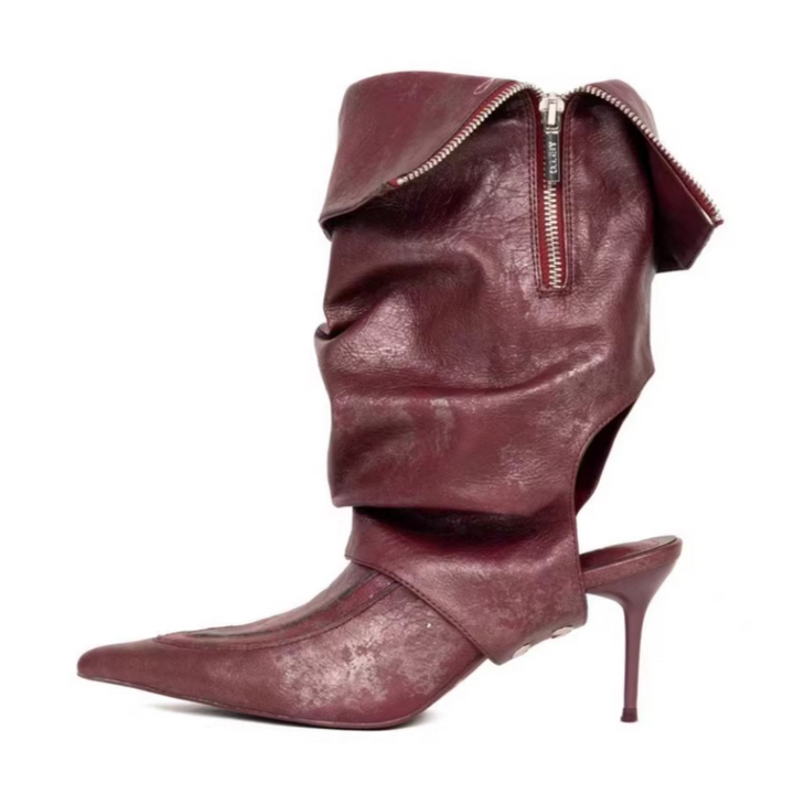 RUAID Leather Ankle Boots