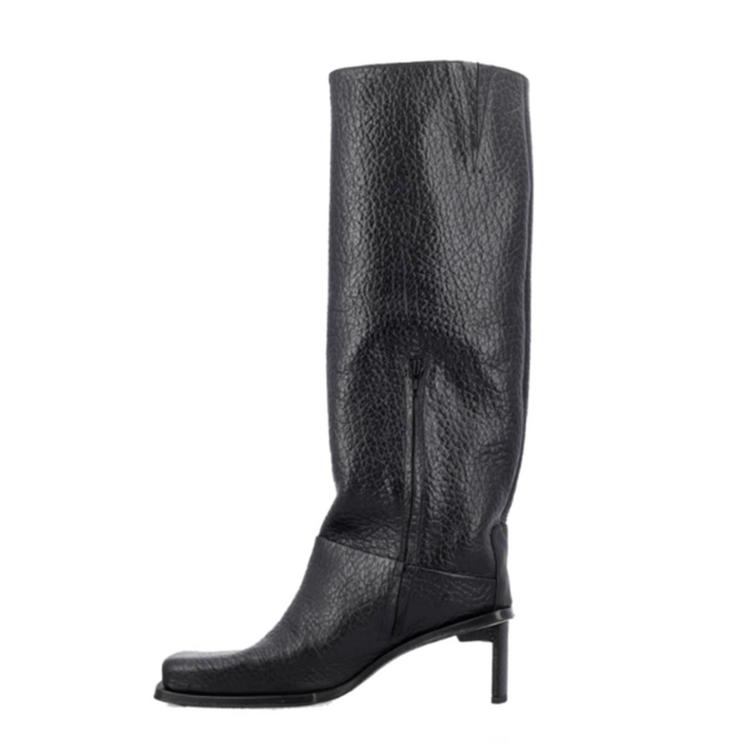 YINGE Square-toe Knee High Boots