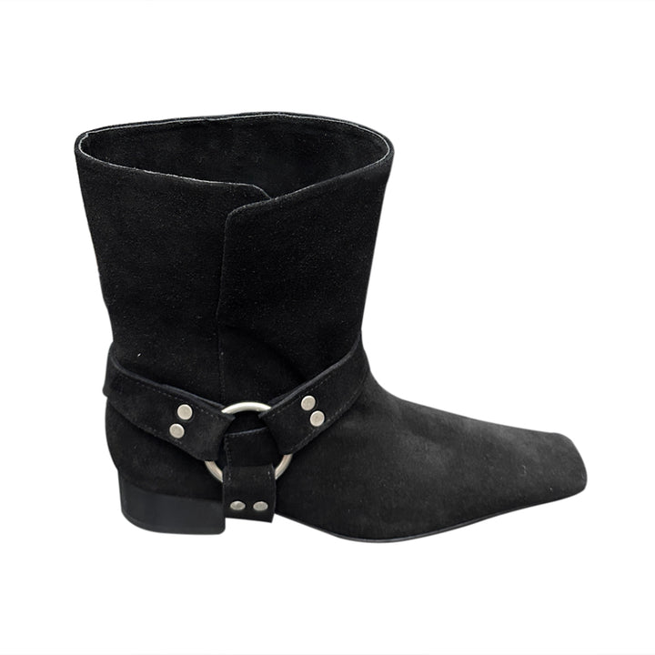 JIUKO Suede Ankle Boots