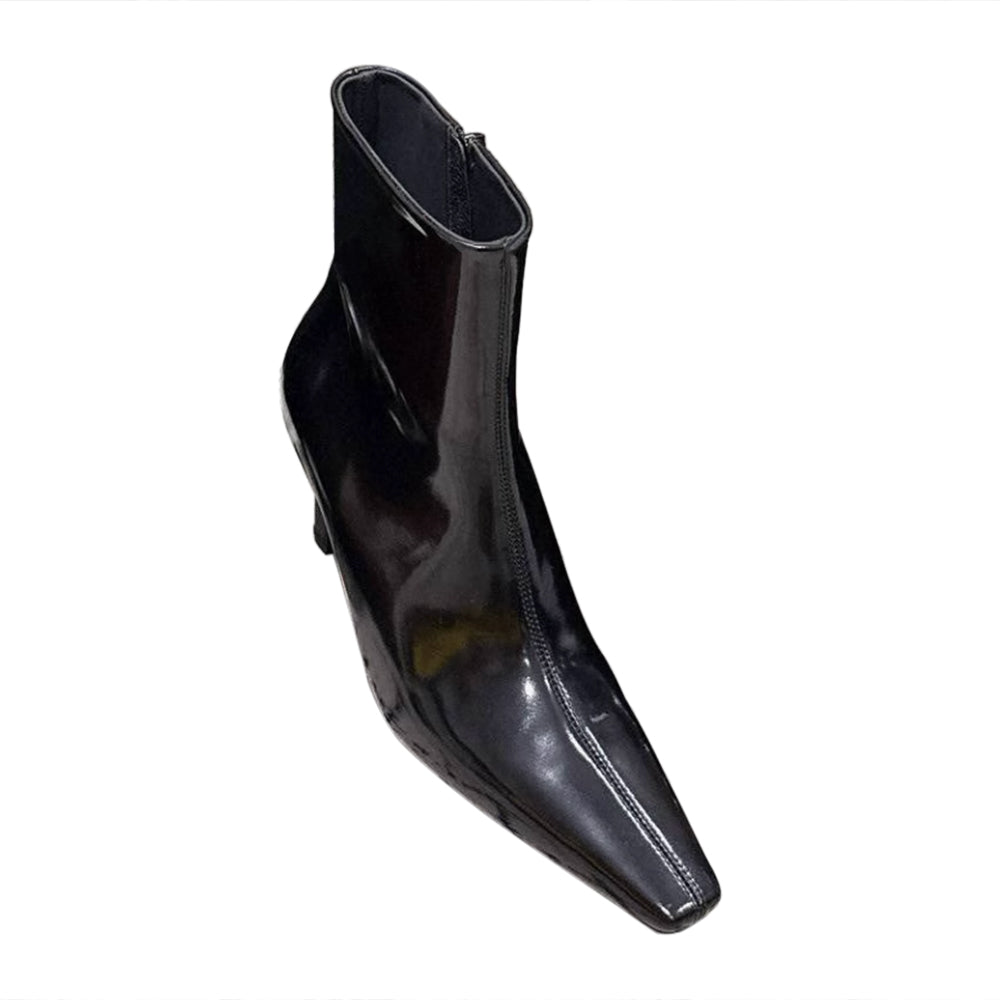 FAHIF Leather Ankle Boots