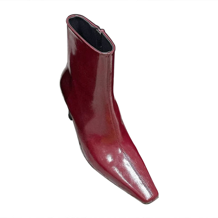 FAHIF Leather Ankle Boots