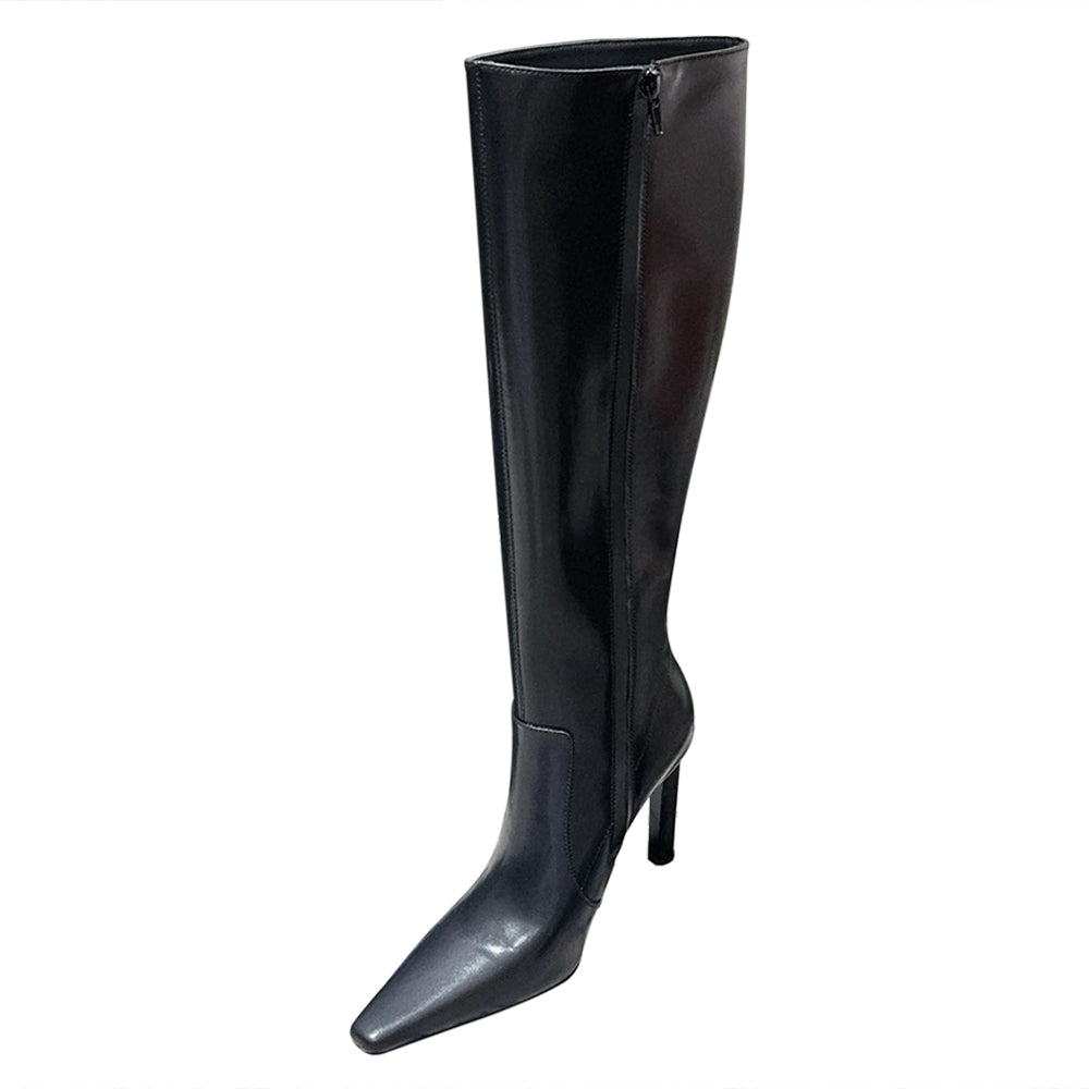 FAHIF Leather Knee High Boots