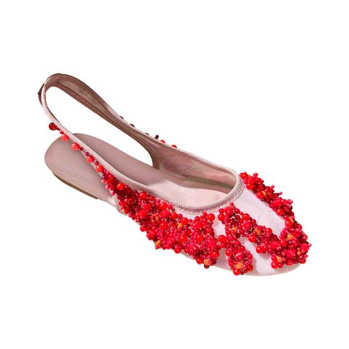 TABVI Beaded Flats