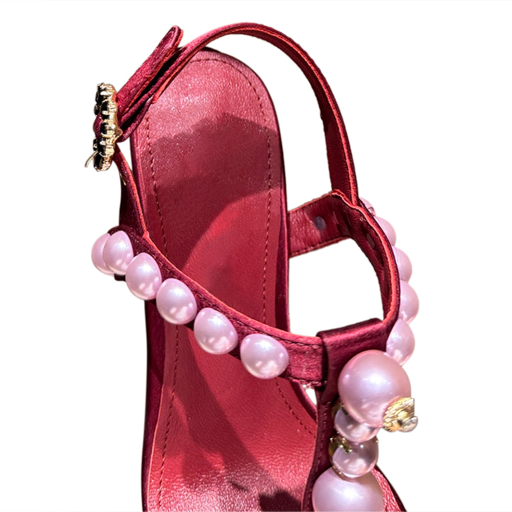 DESRI Pearl High Heel Sandals
