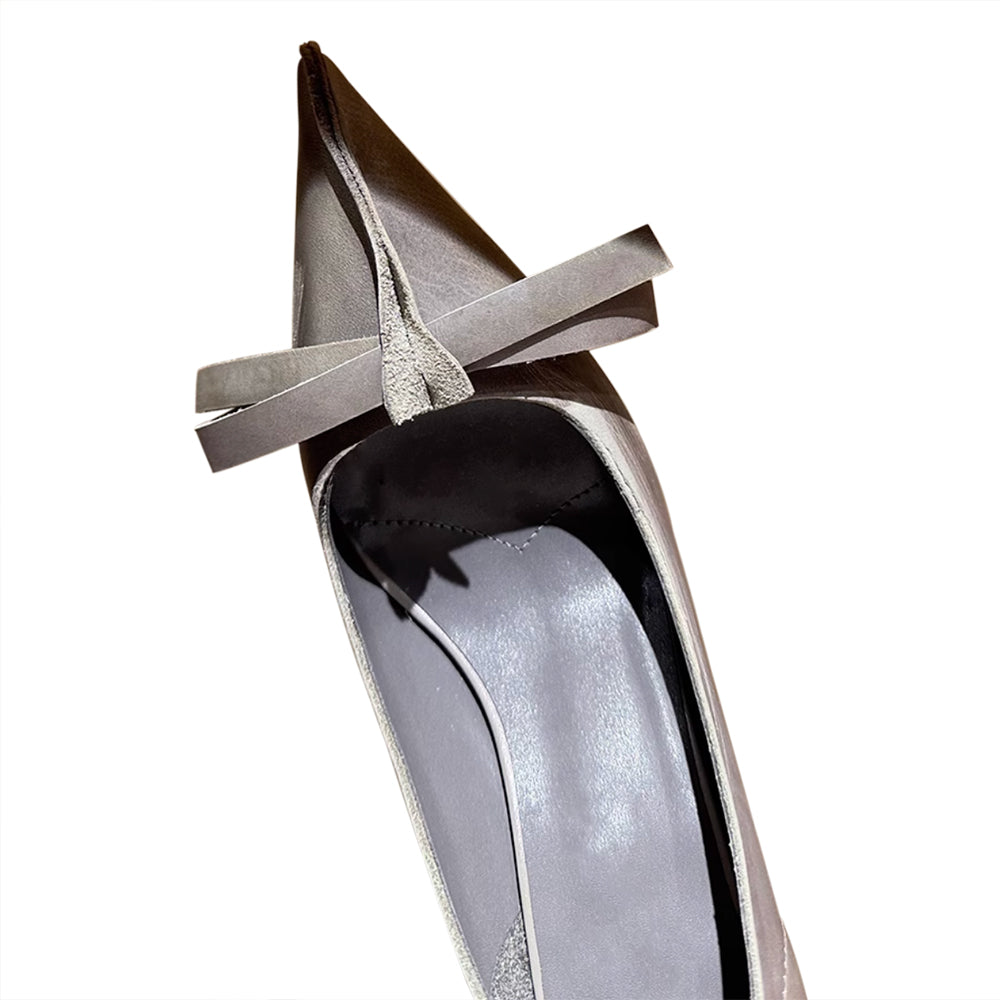 ZACEI Bow High Heel Pumps