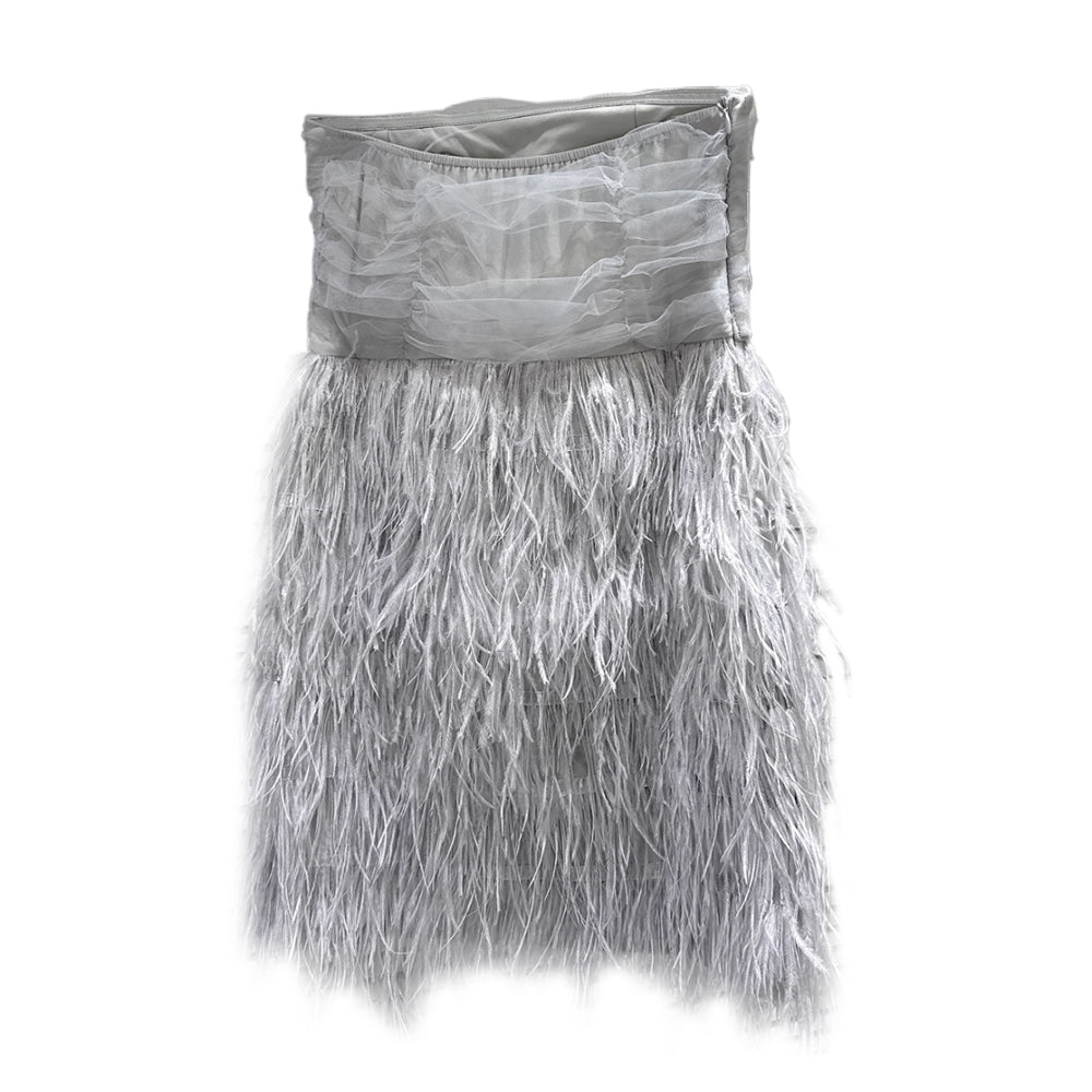 TONMA Tube Mini Evening Dress Gown