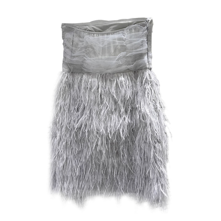 TONMA Tube Mini Evening Dress Gown