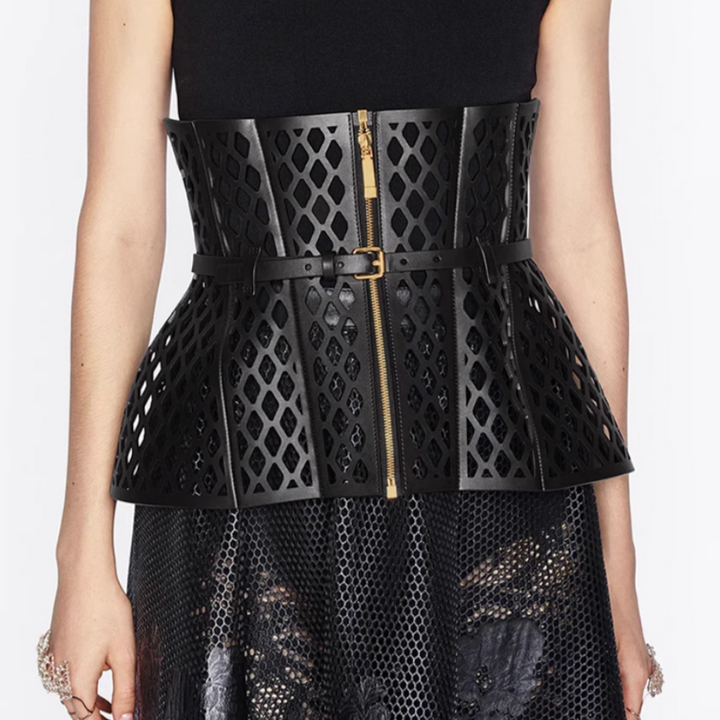 LUKOG Hollow-Out Girdle Belt