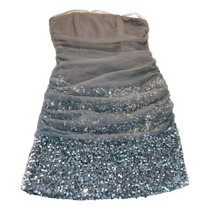 MOIPU Tube Mini Evening Dress Gown