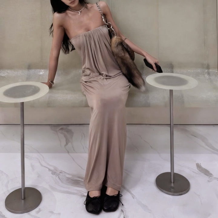 ZHOMI Tube Evening Dress Gown