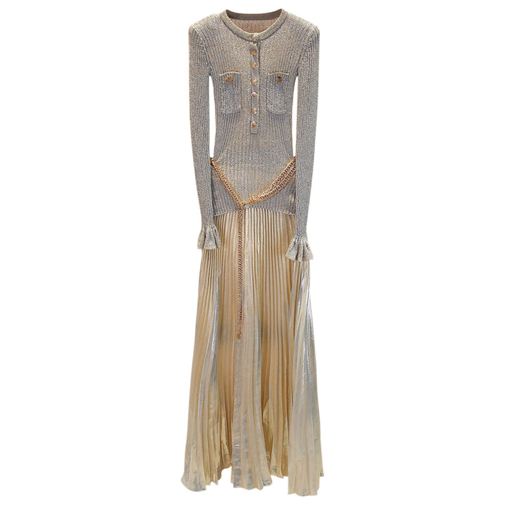 ZHHOU Long Sleeves Evening Dress Gown