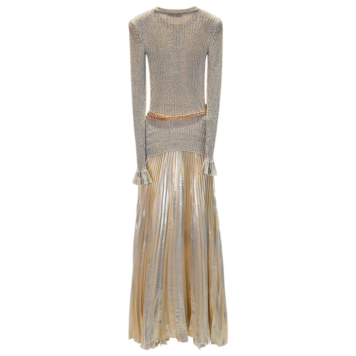 ZHHOU Long Sleeves Evening Dress Gown