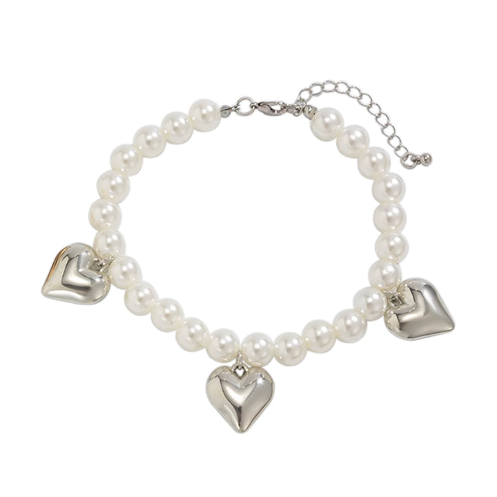 XIHEU Heart Pearl Anklet