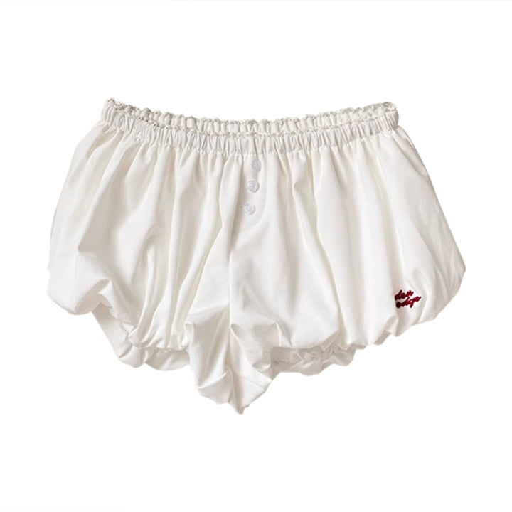 GEWEU Plaid Bubble Shorts