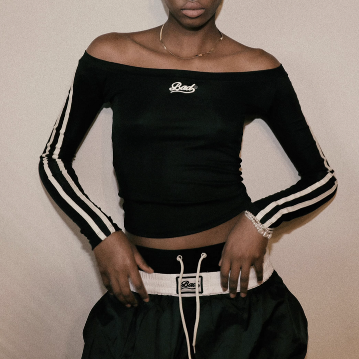 MESID Off-Shoulder Long Sleeves Top