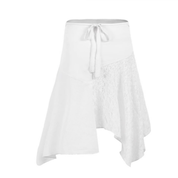 BUDIC Asymmetric Knee Length Skirts