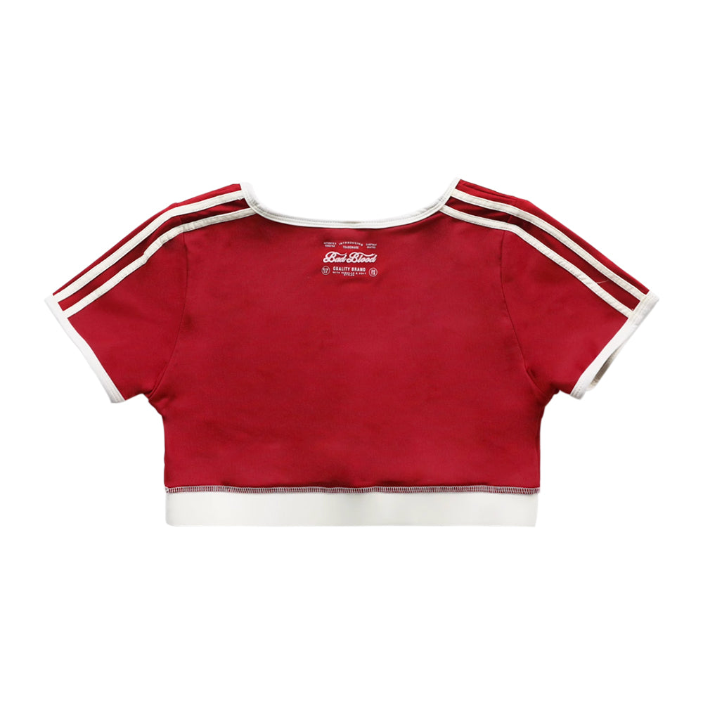 LAMIX Short Sleeves Cropped Top