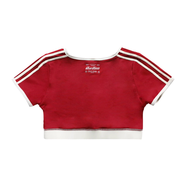 LAMIX Short Sleeves Cropped Top