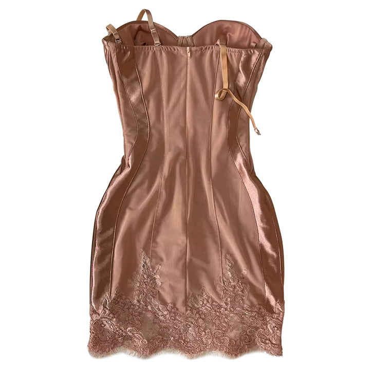 YUGUT Slip Mini Evening Dress Gown