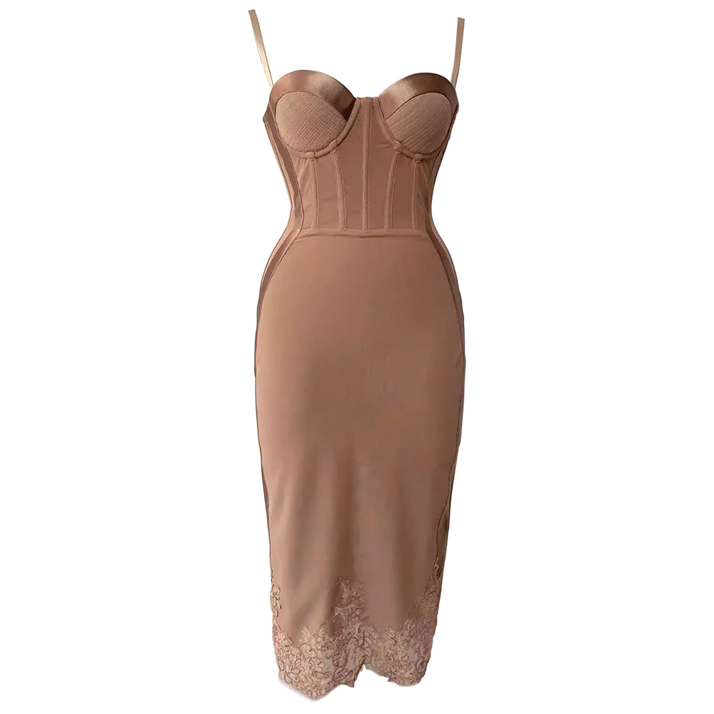 YUGUT Slip Evening Dress Gown