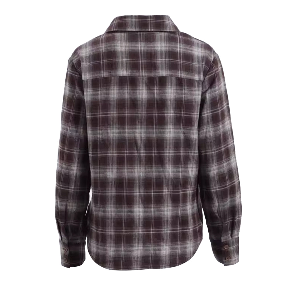 FUSOY Plaid Waist-cinching Shirt